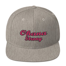 Load image into Gallery viewer, Pink Ohana Strong Wool Blend Snapback