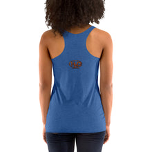 Load image into Gallery viewer, Aloha wave small HKD back logo Women&#39;s Racerback Tank