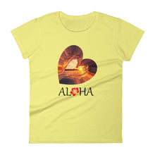 Load image into Gallery viewer, Aloha wave women&#39;s short sleeve t-shirt