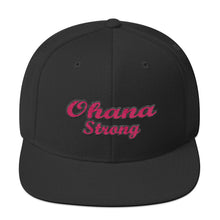 Load image into Gallery viewer, Pink Ohana Strong Wool Blend Snapback