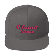 Load image into Gallery viewer, Pink Ohana Strong Wool Blend Snapback