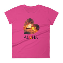 Load image into Gallery viewer, Aloha wave women&#39;s short sleeve t-shirt