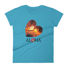 Load image into Gallery viewer, Aloha wave women&#39;s short sleeve t-shirt