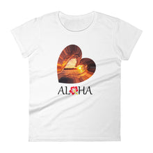 Load image into Gallery viewer, Aloha wave women&#39;s short sleeve t-shirt