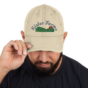 Distressed Dad Hat Kisler Farms