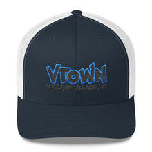 Load image into Gallery viewer, VTOWN Puffy lettering Trucker Cap