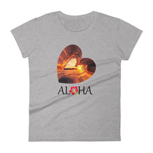 Load image into Gallery viewer, Aloha wave women&#39;s short sleeve t-shirt