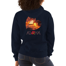 Load image into Gallery viewer, Aloha Wave Hooded Sweatshirt